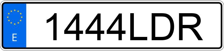Numer rejestracyjny 1444LDR posiada NISSAN QASHQAI Numer rejestracyjny 1444LDR posiada NISSAN QASHQAI