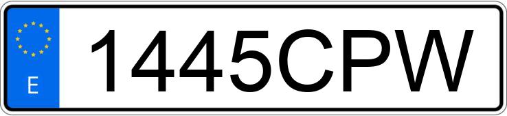 Numer rejestracyjny 1445CPW posiada BMW SERIE 3 Numer rejestracyjny 1445CPW posiada BMW SERIE 3