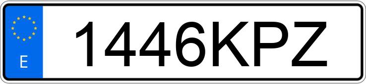 Numer rejestracyjny 1446KPZ posiada VOLKSWAGEN POLO Numer rejestracyjny 1446KPZ posiada VOLKSWAGEN POLO