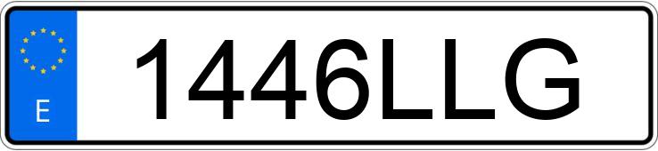 Numer rejestracyjny 1446LLG posiada KAWASAKI Z 650