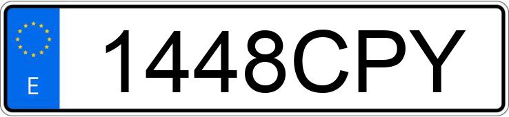 Numer rejestracyjny 1448CPY posiada CITROEN XSARA Numer rejestracyjny 1448CPY posiada CITROEN XSARA