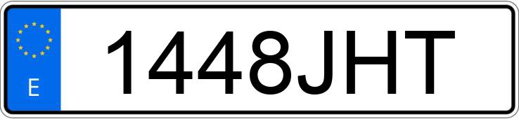 Il numero di registrazione 1448JHT ha NISSAN X-TRAIL