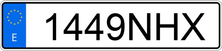 Numer rejestracyjny 1449NHX posiada SKODA KAMIQ