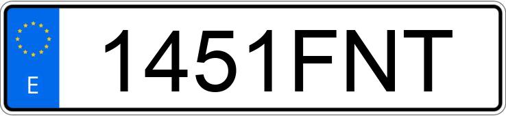 Numer rejestracyjny 1451FNT posiada FIAT PUNTO Numer rejestracyjny 1451FNT posiada FIAT PUNTO