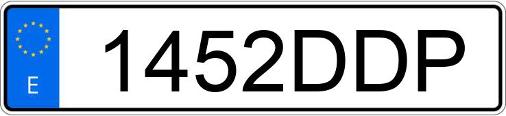 Numer rejestracyjny 1452DDP posiada RENAULT CLIO