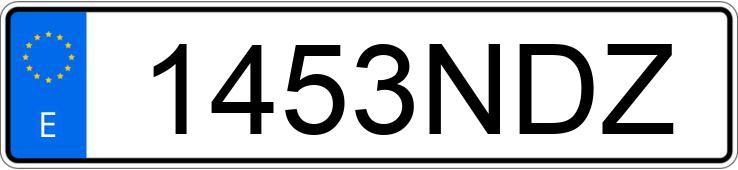 Numer rejestracyjny 1453NDZ posiada AUDI A3 SPORTBACK Numer rejestracyjny 1453NDZ posiada AUDI A3 SPORTBACK