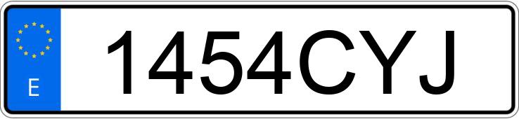Numer rejestracyjny 1454CYJ posiada VOLKSWAGEN TOURAN Numer rejestracyjny 1454CYJ posiada VOLKSWAGEN TOURAN