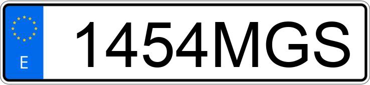 Numer rejestracyjny 1454MGS posiada DACIA SANDERO