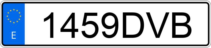 Numer rejestracyjny 1459DVB posiada FORD MONDEO