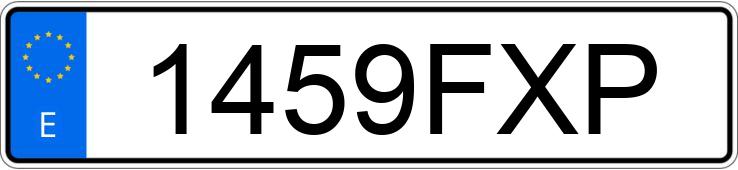 Numer rejestracyjny 1459FXP posiada OPEL ASTRA