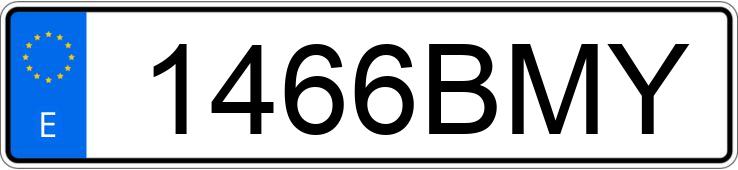 Numer rejestracyjny 1466BMY posiada FORD FOCUS Numer rejestracyjny 1466BMY posiada FORD FOCUS