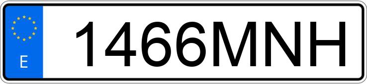 Numer rejestracyjny 1466MNH posiada HYUNDAI BAYON