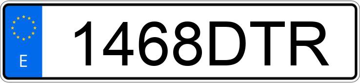 Numer rejestracyjny 1468DTR posiada FORD MONDEO