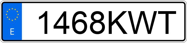 Numer rejestracyjny 1468KWT posiada CITROEN BERLINGO Numer rejestracyjny 1468KWT posiada CITROEN BERLINGO