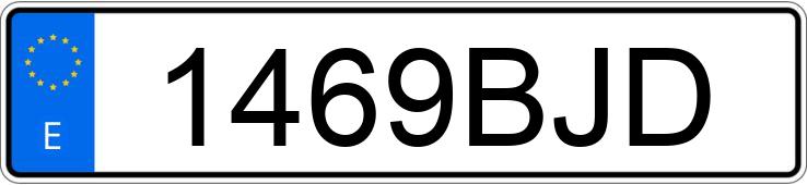 Numer rejestracyjny 1469BJD posiada AUDI A4 Numer rejestracyjny 1469BJD posiada AUDI A4