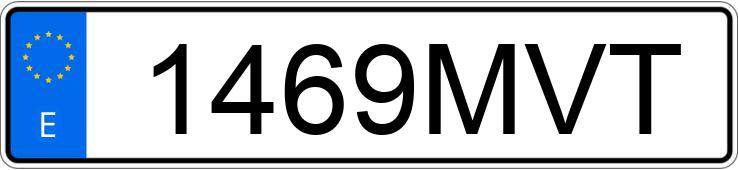 Numer rejestracyjny 1469MVT posiada CUPRA LEON Numer rejestracyjny 1469MVT posiada CUPRA LEON