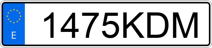 Numer rejestracyjny 1475KDM posiada TOYOTA AURIS Numer rejestracyjny 1475KDM posiada TOYOTA AURIS