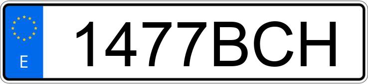 Numer rejestracyjny 1477BCH posiada FIAT-IVECO 35.8