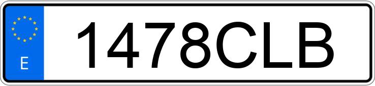 Numer rejestracyjny 1478CLB posiada SEAT IBIZA Numer rejestracyjny 1478CLB posiada SEAT IBIZA