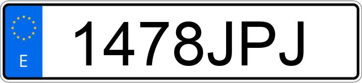 Numer rejestracyjny 1478JPJ posiada CITROEN C4 GRAND PICASSO Numer rejestracyjny 1478JPJ posiada CITROEN C4 GRAND PICASSO