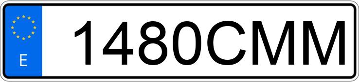 Numer rejestracyjny 1480CMM posiada SEAT LEON