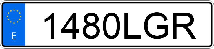 Numer rejestracyjny 1480LGR posiada FIAT TALENTO