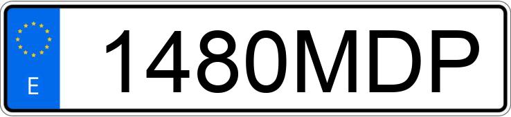Numer rejestracyjny 1480MDP posiada NISSAN QASHQAI
