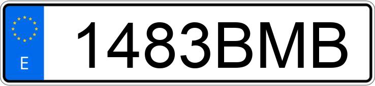 Numer rejestracyjny 1483BMB posiada PIAGGIO HEXAGON 125