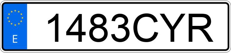 Numer rejestracyjny 1483CYR posiada VOLKSWAGEN PASSAT Numer rejestracyjny 1483CYR posiada VOLKSWAGEN PASSAT