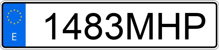 Numer rejestracyjny 1483MHP posiada CUPRA LEON Numer rejestracyjny 1483MHP posiada CUPRA LEON