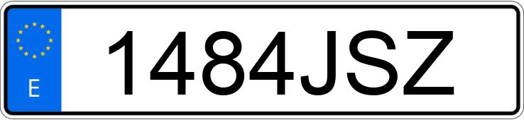 Numer rejestracyjny 1484JSZ posiada NISSAN JUKE