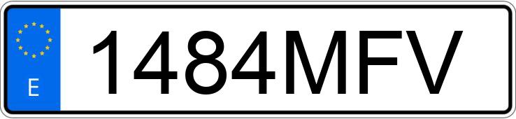 Numer rejestracyjny 1484MFV posiada KIA STONIC Numer rejestracyjny 1484MFV posiada KIA STONIC