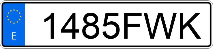 Numer rejestracyjny 1485FWK posiada SEAT ALTEA XL Numer rejestracyjny 1485FWK posiada SEAT ALTEA XL