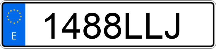 Numer rejestracyjny 1488LLJ posiada AUDI Q2
