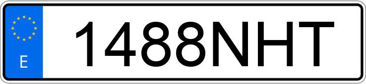 Numer rejestracyjny 1488NHT posiada TESLA MODEL Y RWD Numer rejestracyjny 1488NHT posiada TESLA MODEL Y RWD