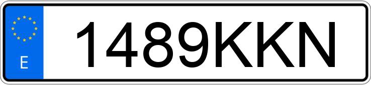 Numer rejestracyjny 1489KKN posiada TOYOTA RAV4 Numer rejestracyjny 1489KKN posiada TOYOTA RAV4