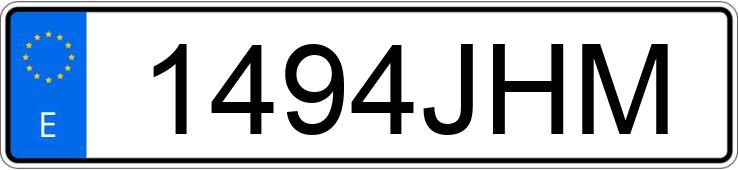 Numer rejestracyjny 1494JHM posiada APRILIA ETV 1200