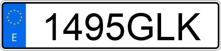 Numer rejestracyjny 1495GLK posiada OPEL CORSA