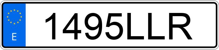 Numer rejestracyjny 1495LLR posiada AUDI A5