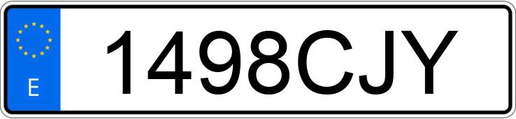 Numer rejestracyjny 1498CJY posiada CITROEN JUMPER Numer rejestracyjny 1498CJY posiada CITROEN JUMPER