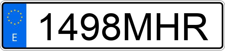 Numer rejestracyjny 1498MHR posiada MERCEDES CLA (118)