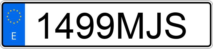 Numer rejestracyjny 1499MJS posiada FORD MUSTANG Numer rejestracyjny 1499MJS posiada FORD MUSTANG