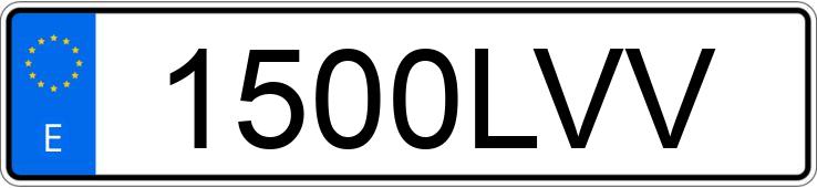 Numer rejestracyjny 1500LVV posiada MERCEDES GLC (253)