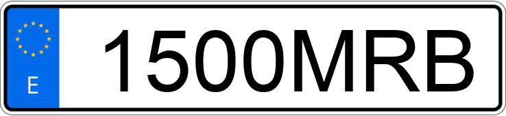 Numer rejestracyjny 1500MRB posiada VOLKSWAGEN T-CROSS