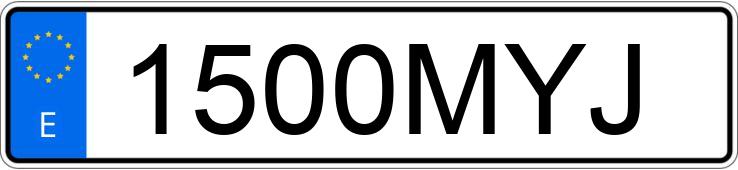 Numer rejestracyjny 1500MYJ posiada SEAT ARONA