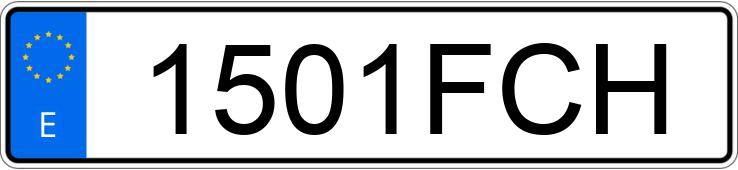 Numer rejestracyjny 1501FCH posiada OPEL MERIVA