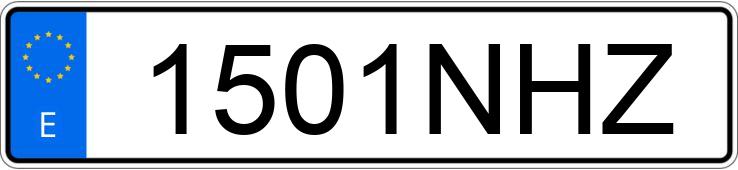 Numer rejestracyjny 1501NHZ posiada SUZUKI GSX-S Numer rejestracyjny 1501NHZ posiada SUZUKI GSX-S