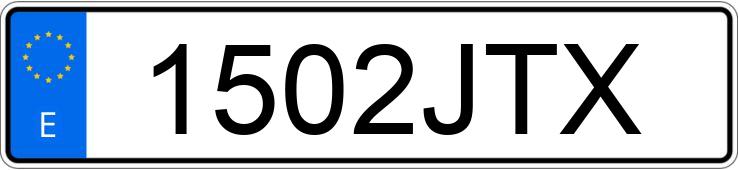 Numer rejestracyjny 1502JTX posiada PEUGEOT 5008 Numer rejestracyjny 1502JTX posiada PEUGEOT 5008