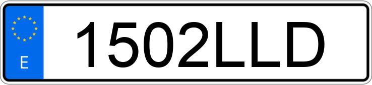 Numer rejestracyjny 1502LLD posiada BMW SERIE 2