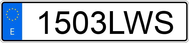 Numer rejestracyjny 1503LWS posiada PEUGEOT 208